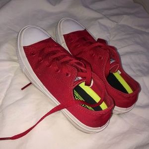 Red Chuck Taylor Converse